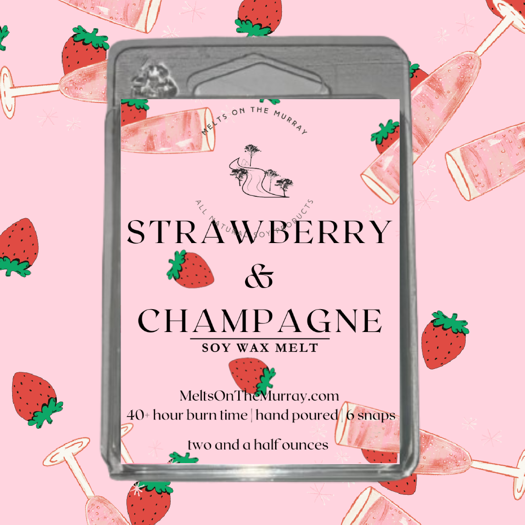 Strawberry & Champagne Snap Bar